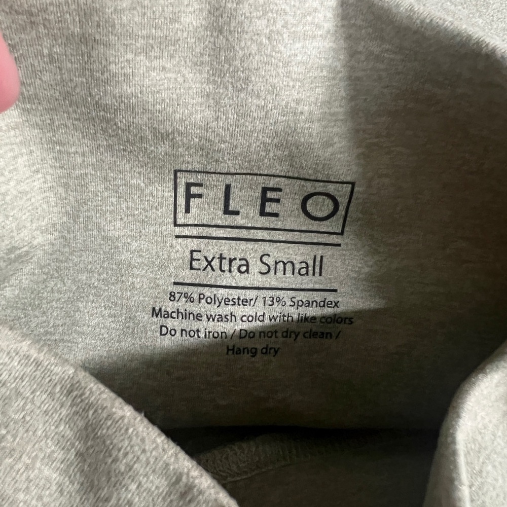 Fleo XS heathered green leggings - Picture 4 of 4